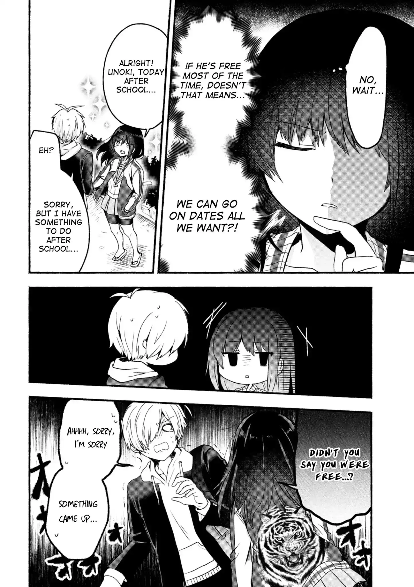 Pashiri na Boku to Koisuru Banchou-san Chapter 3 4